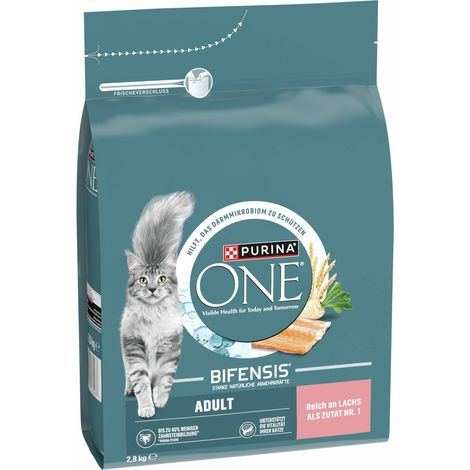 Purina One Katzenfutter Adult reich an Lachs 2,8 kg