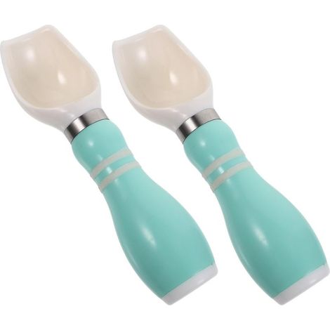 Cuillère à Creuser Boule de Glace 2pcs en Acier Inoxydable Abs (1/5)