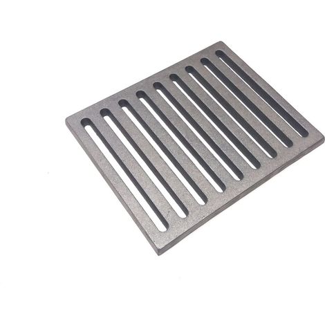 Griglia in ghisa per camino stufa barbecue disponibile in diverse misure misure: 19,5x23,5 cm