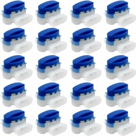20 connecteurs câble 314, étanches résine, pour tondeuse robot jardin extérieur (1/5)