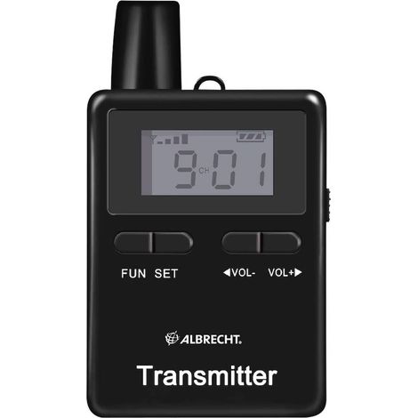 Albrecht ATT400 29971 Système audioguide-radioguide