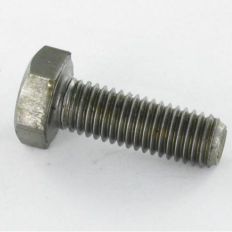 Vis métaux Tête hexagonale TH M16X80 Classe 12.9 Acier brut-10 pièces