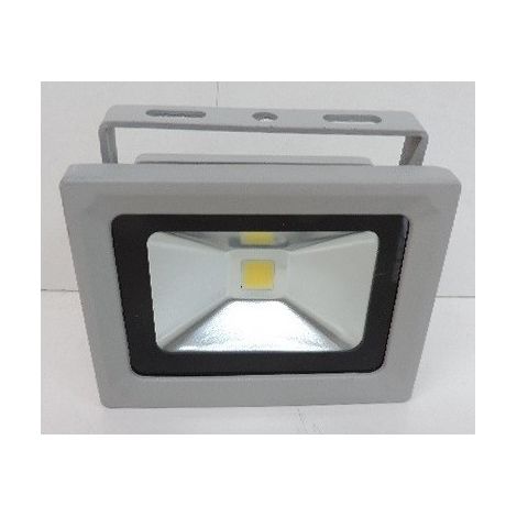 Projecteur extérieur LED 30W alu gris 115X85mm 4500K 2160lm 230V IK07 IP44 LUNOP 2 TRAJECTOIRE 003173