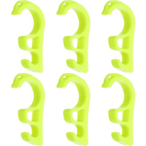 Kit de 6 antivols pour guidon de moto - Antivol de sécurité universel pour guidon de moto - Crochet de frein compatible avec les accessoires de stationnement pour scooters électriques (1/5)