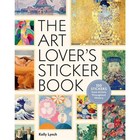 The Art Lover's Sticker Book (350 sheets, 16.6x2.6x21.3cm) - Art Lover's Sticker Book