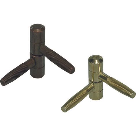 Cerniere anuba normali in acciaio - ø mm.14 mod.119 (b.00119.14.03) ott.verniciato