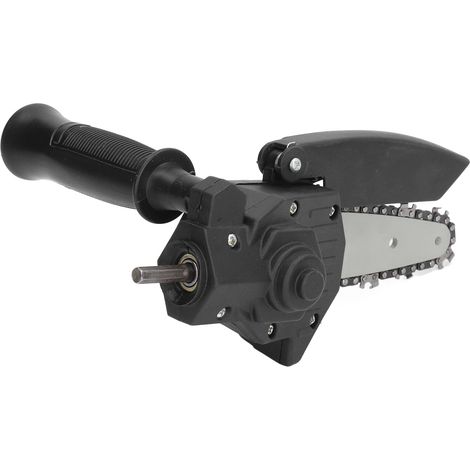 Kit de conversion pour tronçonneuse, ensemble d'accessoires de 10 cm pour tronçonneuse portative, adaptateur pour convertir une perceuse électrique en tronçonneuse, tête de conversion (1/5)