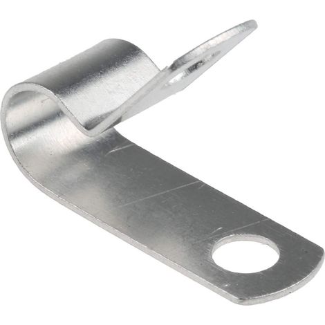 Lot de 100 serre-câbles en aluminium argenté Ø 7,9 mm 9,5 mm (1/2)