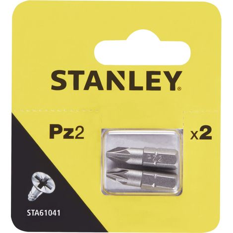 2 puntas Pozidriv Pz2 25mm STY-STA61041-XJ
