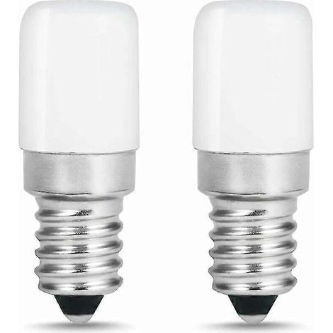 Ampoules 24V E14 6500K blanc froid (lot de 2) pour réfrigérateur, congélateur et salon. (1/4)