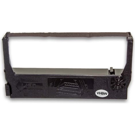 vhbw Ribbon Cartridge compatible with Datamega DPN 2600, DPN 2610, DPN 2600 Series, DPN 2620 Dot Matrix, Receipt Printer - Black Ink Ribbon
