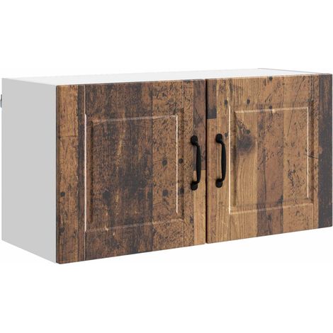 Maison Exclusive - Armadietto a muro PORTO Legno vecchio 80 x 31 x 40 cm