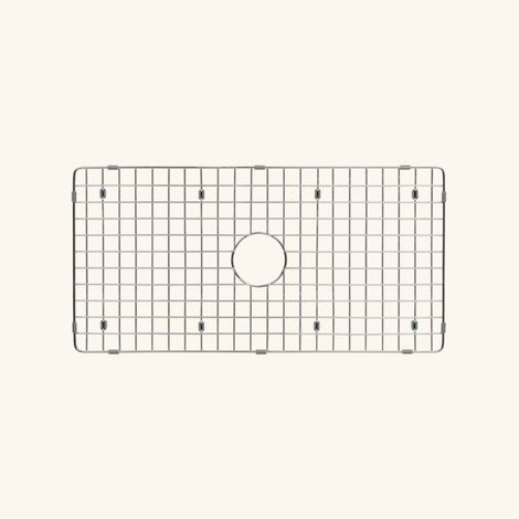 Grille en inox fond d'évier pour évier FARMHOUSE Sanindusa (1/3)