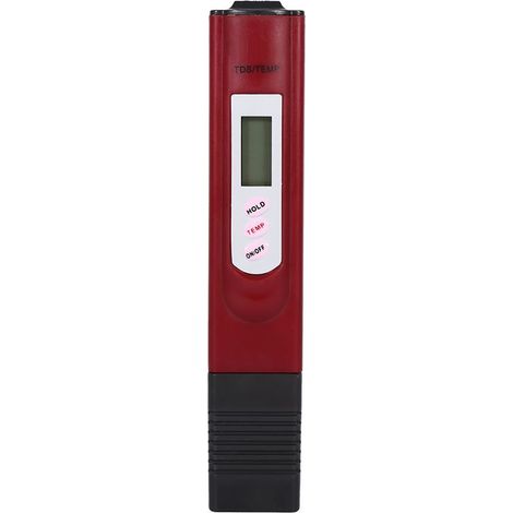 Digitales LCD-Wasserqualitätsmessgerät mit TDS-Messung (0–9999 ppm) und Temperaturanzeige. (1/5)