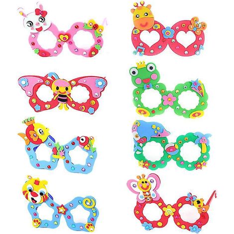 8 lunettes Ă monter soi-mĂŞme pour enfants (1/3)