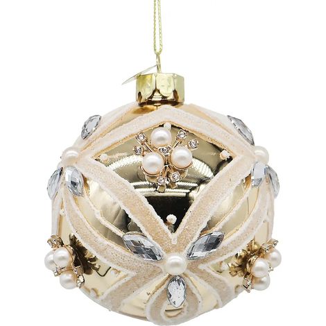Sfera Bizzotto Extravagance Oro in vetro Ø 8 cm