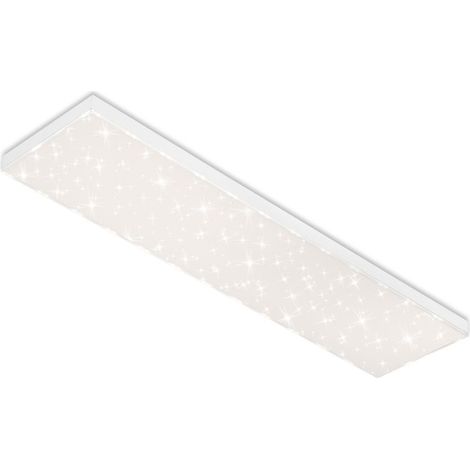LED Panel CCT dimmbar Sternenhimmel rahmenlos weiß 24W Metall Briloner