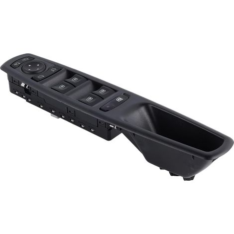 Commutateur Lève-Vitre Avant Gauche - 1 Pièce - Plastique ABS - Remplacement OEM 809610017R - Pour Renault Scenic 2009-2022