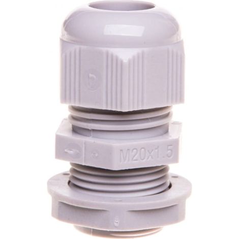Polyamid-Kabelverschraubung M20 IP68 DP 20 HML grau E03DK-01050100201