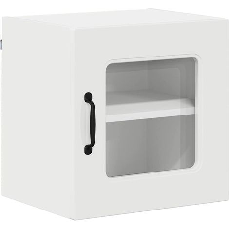 Meuble mural de cuisine,Armoire de cuisine Blanc brillant 40 x 31 x 40 cm CFW77195 (1/5)