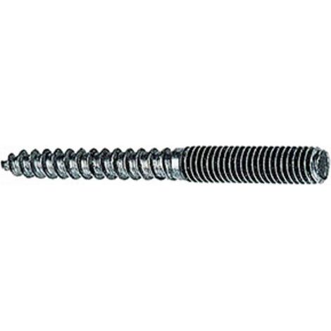 10 x VITI DI GIUNZIONE 2 FILETTI M4X20 MM P/LEGNO MET