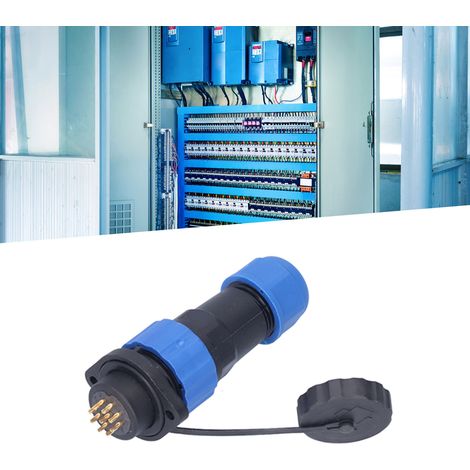 SP20 Flansch-Wasserdichter Luftfahrtstecker, IP68 Stecker/Buchse, 250 V, 9 Pins (1/5)
