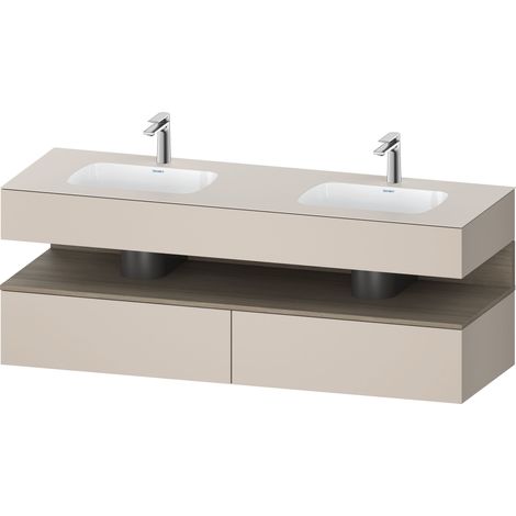 Duravit Collection One lavabo à encastrer avec support de lavabo