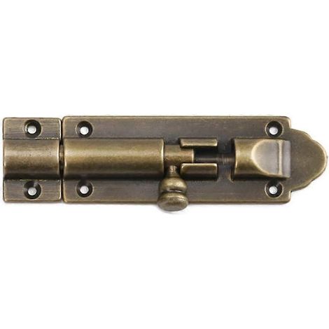 1 loquet en cuivre épais pour portes et fenêtres anciennes en bois (1/5)