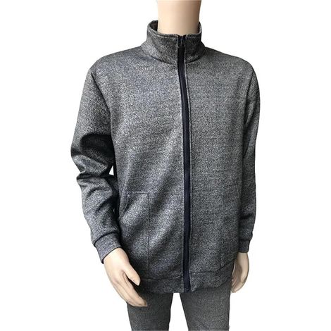 Gilet zippé for Sports de Plein air, vêtement Anti-Coupure en polyéthylène, léger et Tendance, vêtement de Protection et de sécurité.(Small) (1/5)
