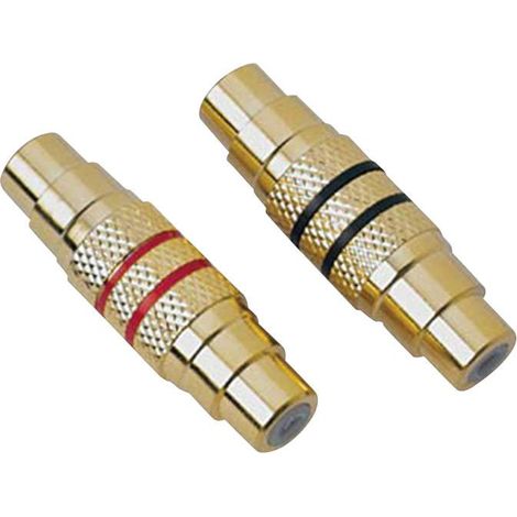 Sinuslive CVW Adaptateur RCA [2x Cinch-RCA femelle - 2x Cinch-RCA femelle] (1/3)