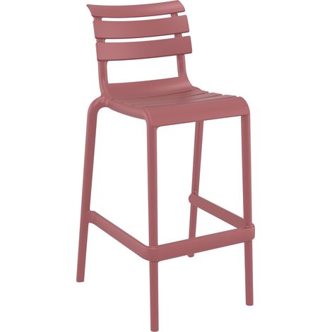 Tabouret de brasserie empilable d'extérieur en polypropylène Penny
