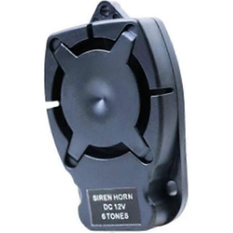 Avertisseur sonore, sirène, buzzer 12V six tons 110 décibels élevés (1/5)