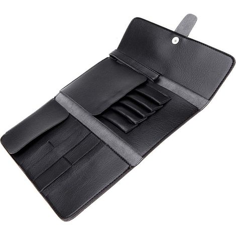 Sac de coiffure professionnel grande capacité en PU, trousse pour ciseaux et peignes, usage salon et déplacement