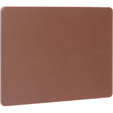 Planche de cuisine HACCP pour viande et charcuterie GN 1/1 530 x 325 mm - marron