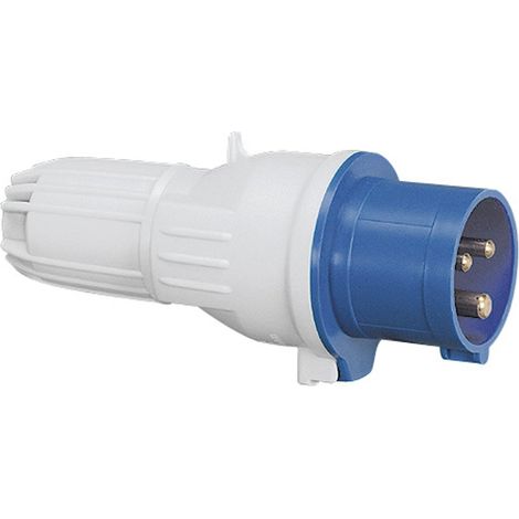 Legrand 057434 - Fiche droite P17 - IP44 - 16 A - 200/250 V - 2P+T - Plast (1/2)