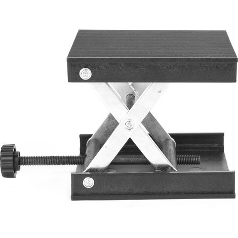 Plateau en plastique et support en métal plateforme élévatrice étagère pour niveau / laboratoire 90 X 90mm (1/5)