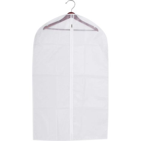 Vêtements robe protecteur anti-poussière couverture vêtement costume jupe sac organisateur taille M (1/5)