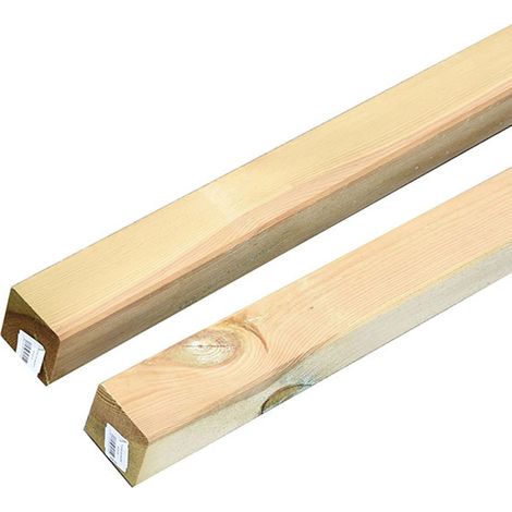 Faura – Poteau en bois 9x9x100 cm – Bois certifié FSC 100% – Traitement autoclave niveau 3 – Pour soutenir clôtures et pergolas (1/2)
