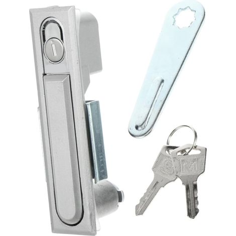 Serrure multifonction pour armoire, alliage d'aluminium et de (1/5)