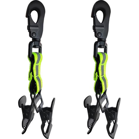 2 Stück Feuerwehrhandschuhhalter, taktischer Gürtelhandschuhhalter, Doppelhandschuhclip, Arbeitshandschuhclip (1/5)