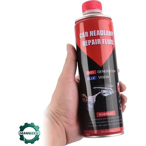 Manuzen - Liquide Polymère Pour Phares Voiture Rénovation Nettoyage Polissage (1/3)
