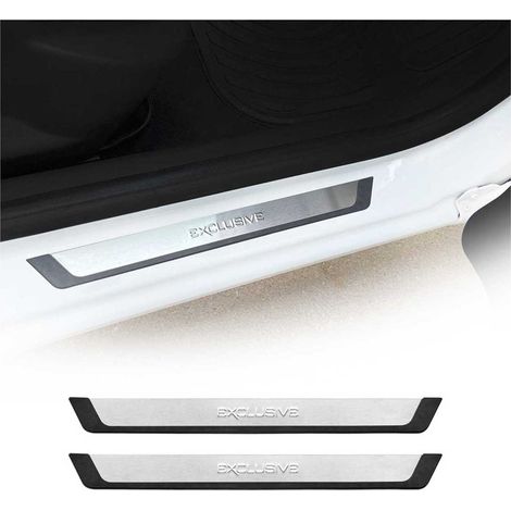 OMAC Couverture de Seuil de Porte Compatible avec Volkswagen Golf 8, Protection Seuil de Porte, Plinthe de Voiture, Plaque de Pas de portière Auto décorative, Garniture de Seuil de Porte 2 Pcs (1/5)