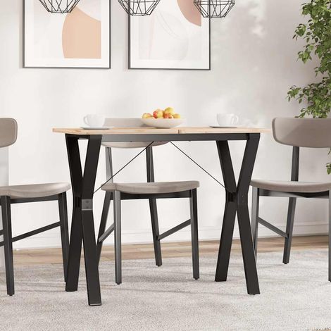 vidaXL Dining Table Legs Y-Frame 80x40x73 cm Steel (1/5)