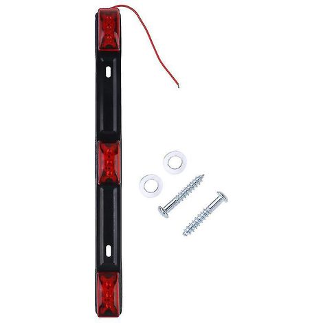 Feu stop en acier inoxydable et polycarbonate pour voiture (1/3)