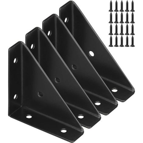 Estribo triangular pesado de acero laminado en frío de 4 piezas - estribo angular trapezoidal (1/5)