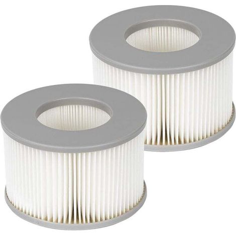 Lot de 2 cartouches filtrantes pour jacuzzi gonflables MSPA, pour tous les jacuzzis actuels, cartouches de spa FD2089 (1/4)