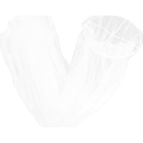 Moustiquaire ronde pour lit avec crochet de plafond, protection (1/5)