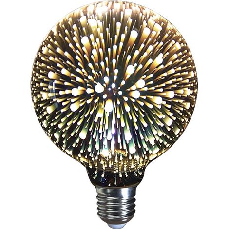 Bombilla Decorativa Led E27 4w con Efecto Fuegos Artificiales