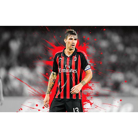 Papier peint panoramique Football - Joueur de Foot - 130 cm x 81 cm (1/2)