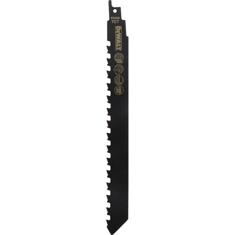 DeWalt DT2420-QZ Lama Seghetto Alternativo TCT 240mm 2TPI Cemento E Mattone